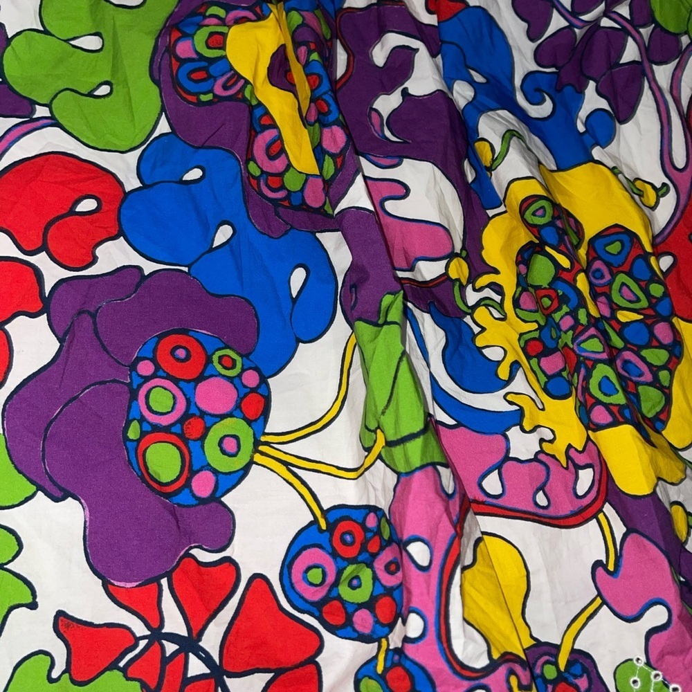 Rhode beautiful Audrey Boho Woodstock floral colorful midi skirt - Picture 8 of 17